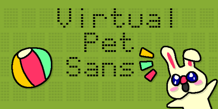 Virtual Pet Sans Font poster