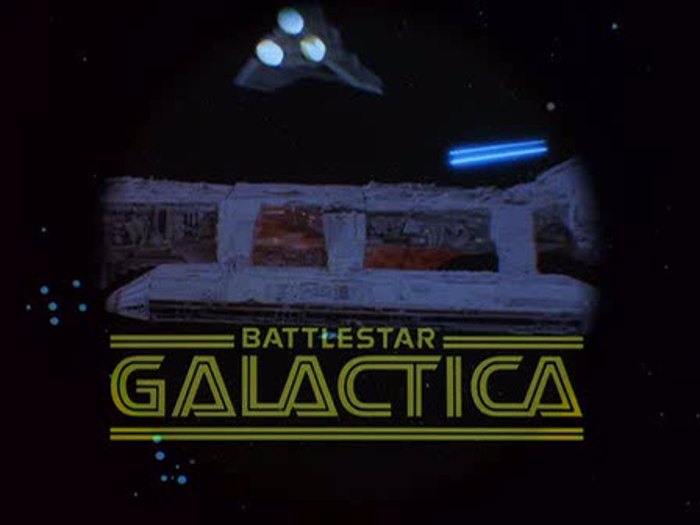 Battlestar Font poster