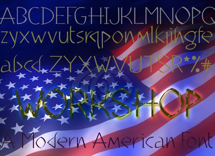 WorkShop Light Font