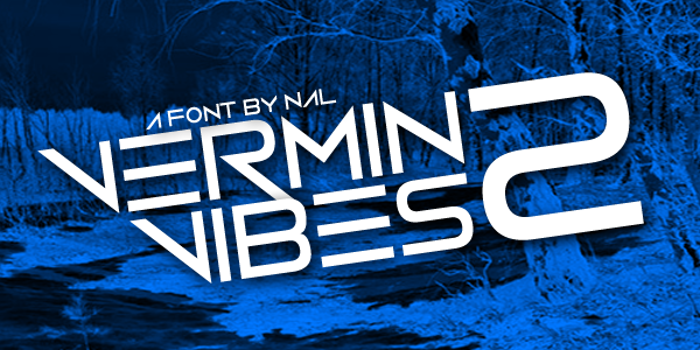 Vermin Vibes 2 Font poster