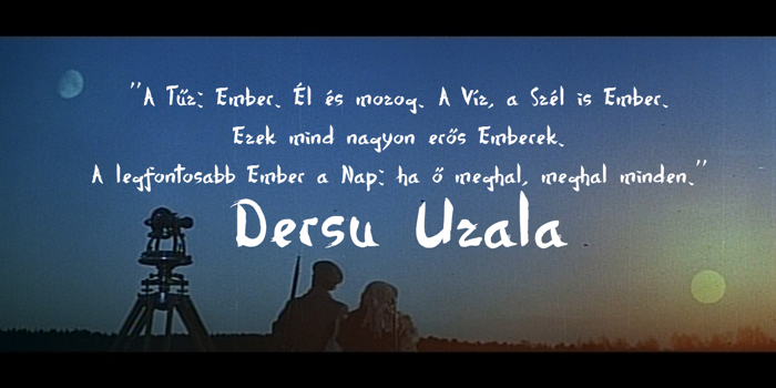 Dersu Uzala brush Font poster