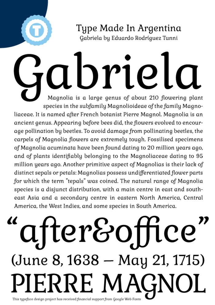 Gabriela Font poster