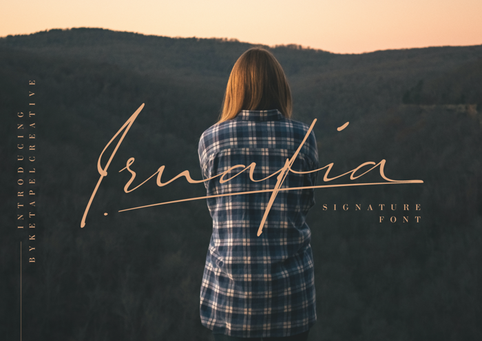Irnafia Font