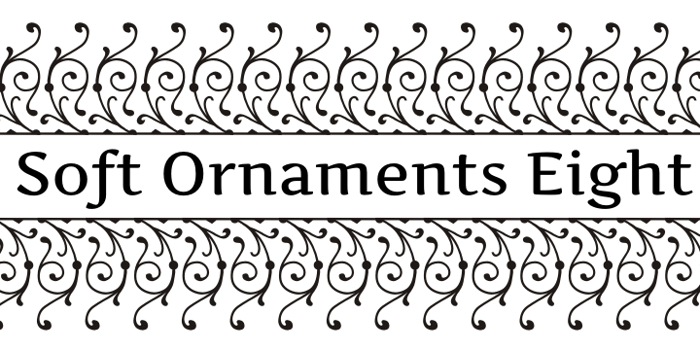Soft Ornaments Eight Font