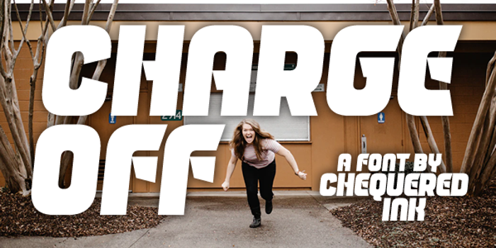 Charge Off Font