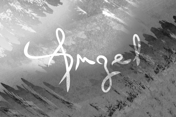 Angel Font poster