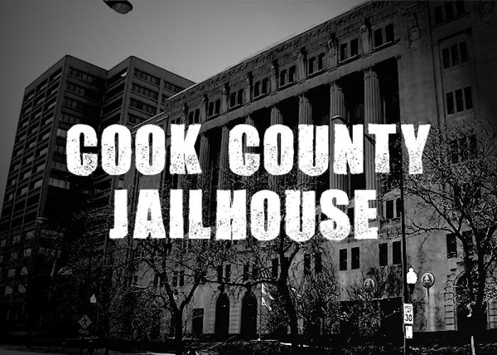 Cook County Jailhouse Font poster