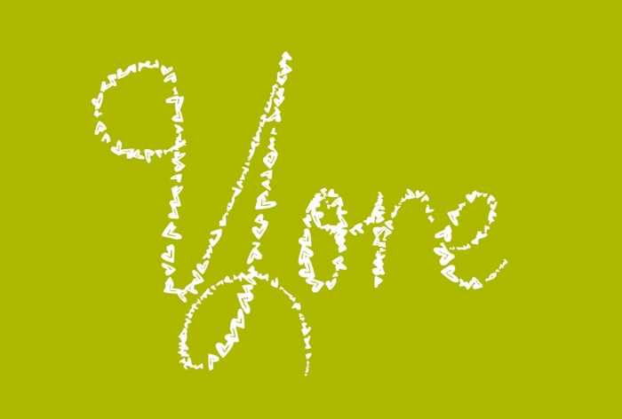 Yore script Font poster