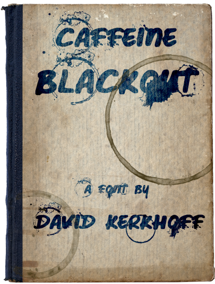 Caffeine Blackout Font