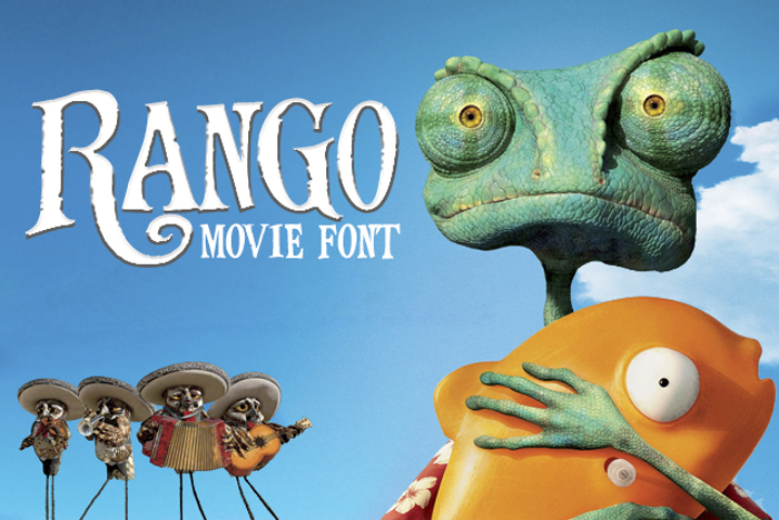 Rango Movie Font