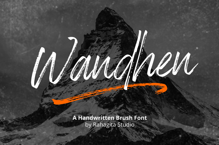Wandhen Font poster