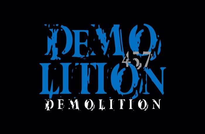 Vtks Demolition Font poster