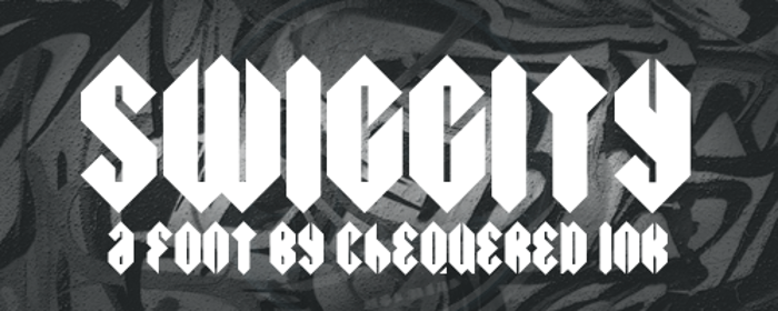 Swiggity Font poster