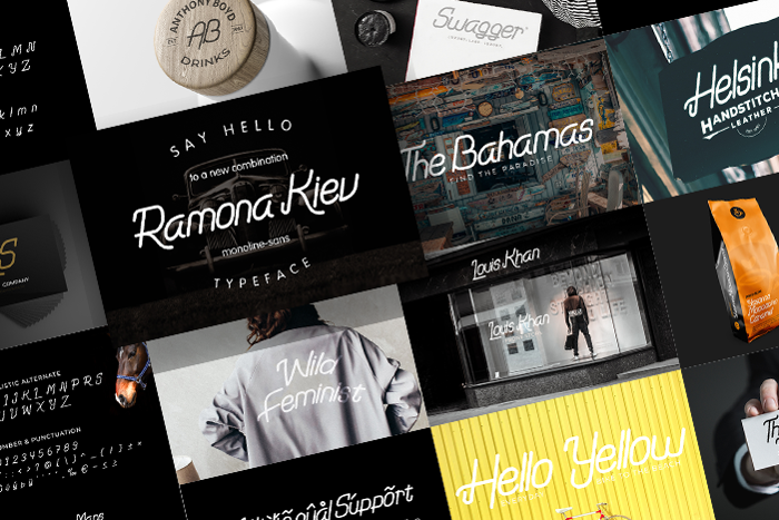 Ramona Kiev Font poster