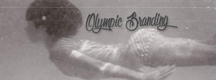 Olympic Branding Font poster