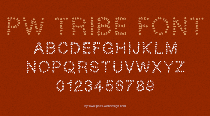 PWTribe Font