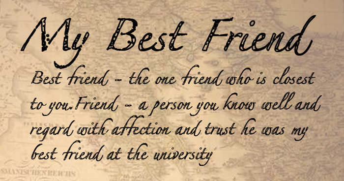 MyBestFriendDEMO Font