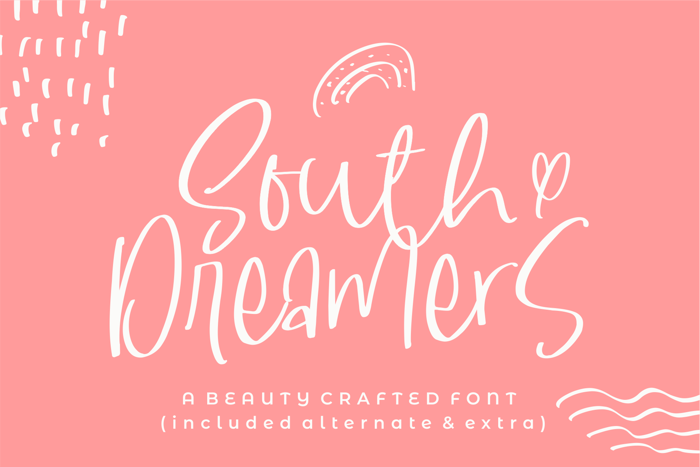 South Dreamers Font poster