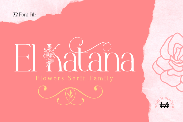 El Katana DEMO Font poster