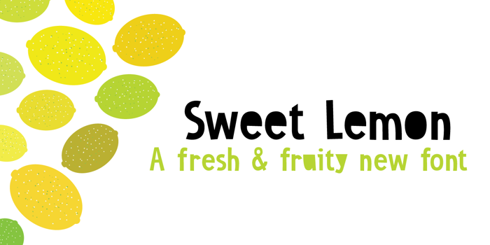 Sweet Lemon DEMO Font poster
