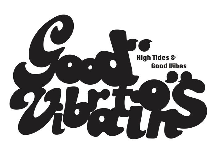Good Vibrations Font poster