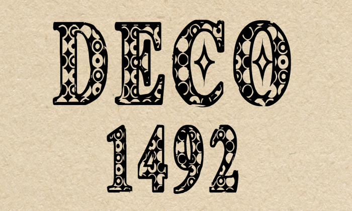 CF Deco 1492 poster