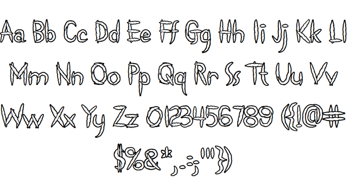 Spliffs Font poster