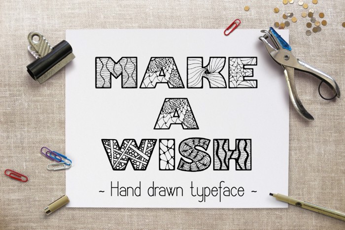 Zenfyrkalt Font poster