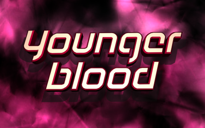 Youngerblood Font poster