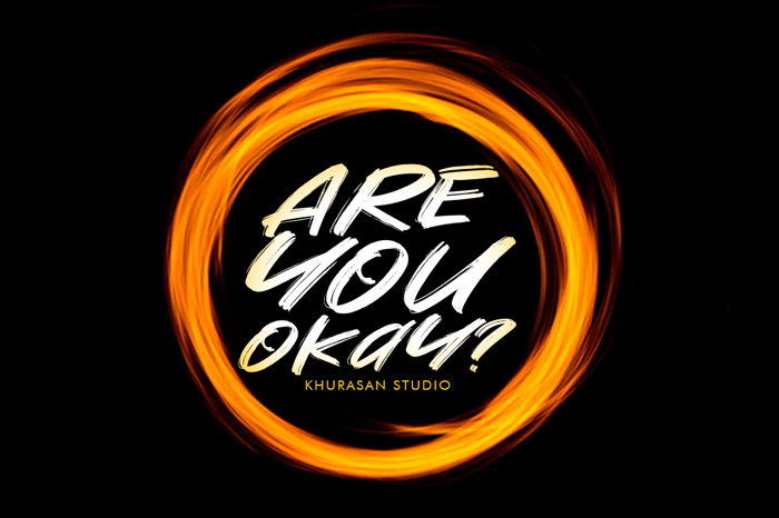 Are You Okay Font poster