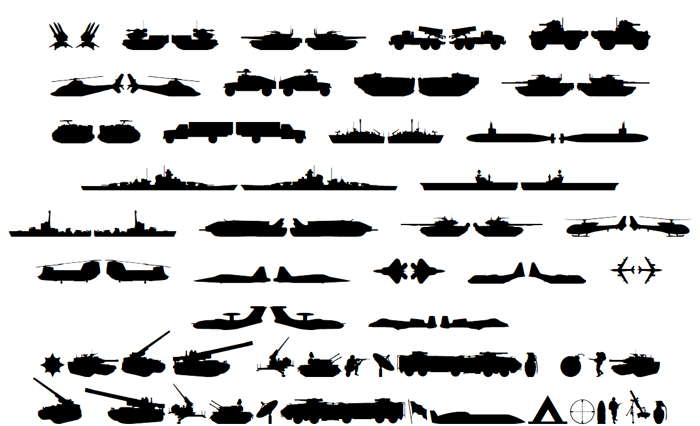 Military RPG Font poster
