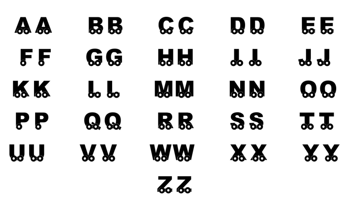 KR On The Go Font