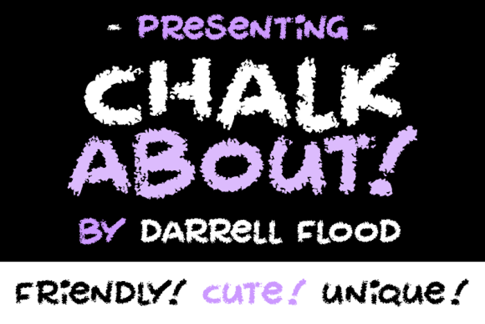 Chalkabout Font poster