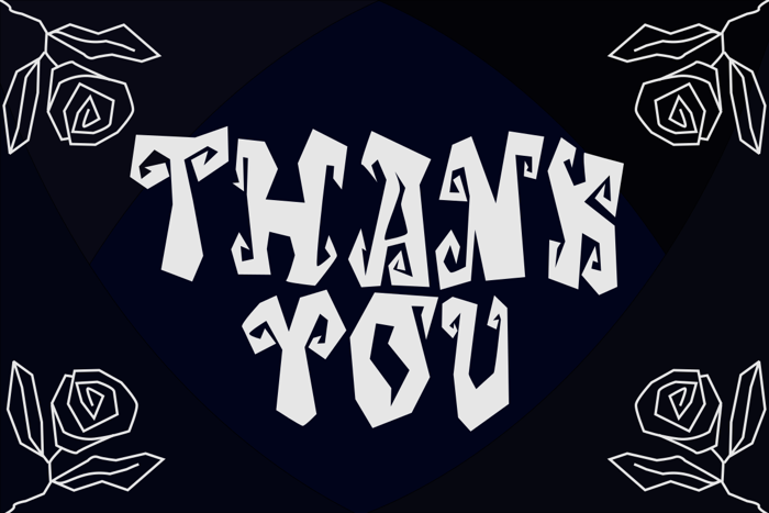 Creepy Garden Font
