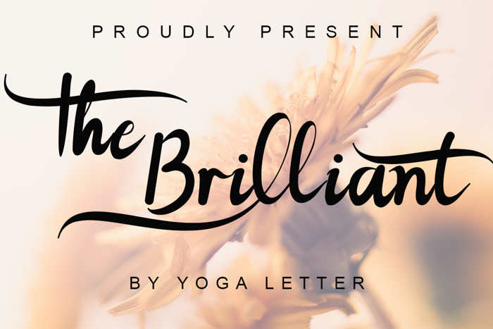 The Brilliant Font poster