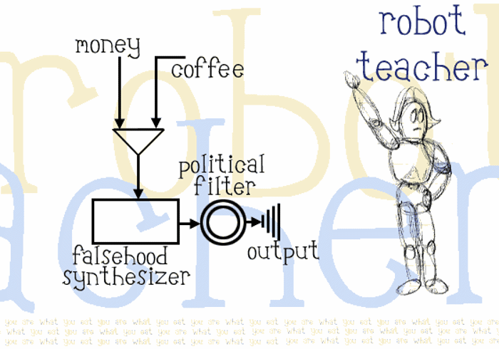 Robot Teacher poster