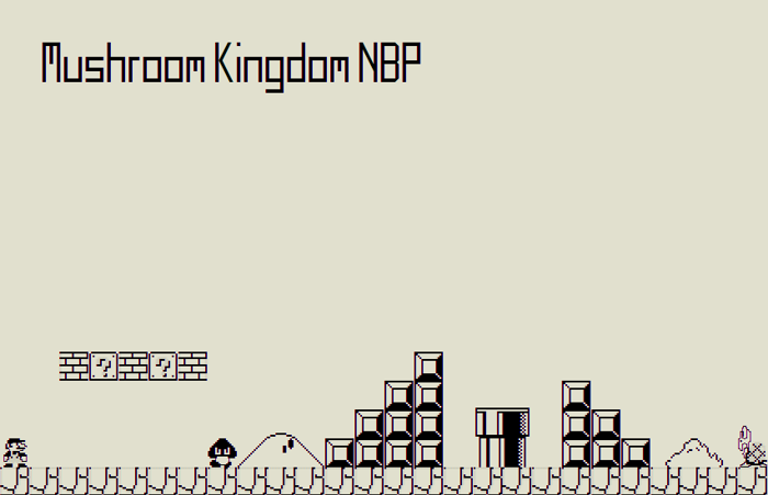 Mushroom Kingdom NBP Font