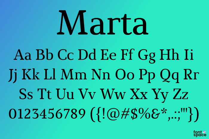 Marta Font poster