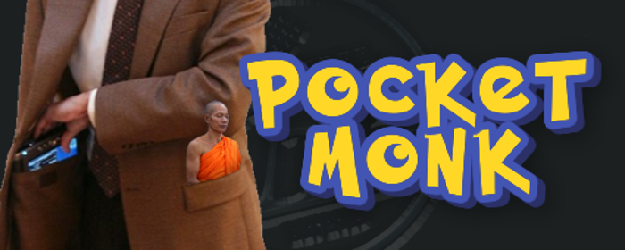Pocket Monk Font poster