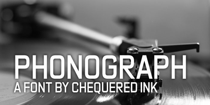 Phonograph Font