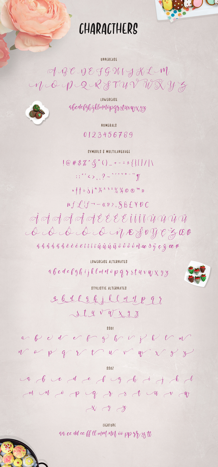 Valledofas Font poster
