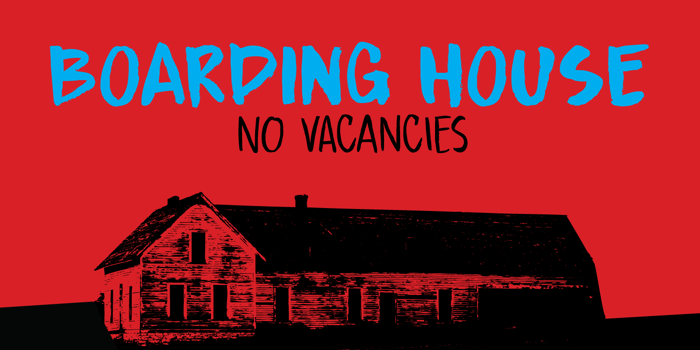 DK Boarding House I Font poster