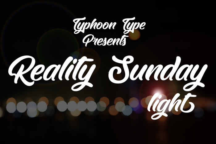 Reality Sunday poster
