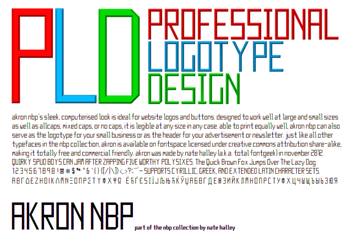 Akron NBP poster
