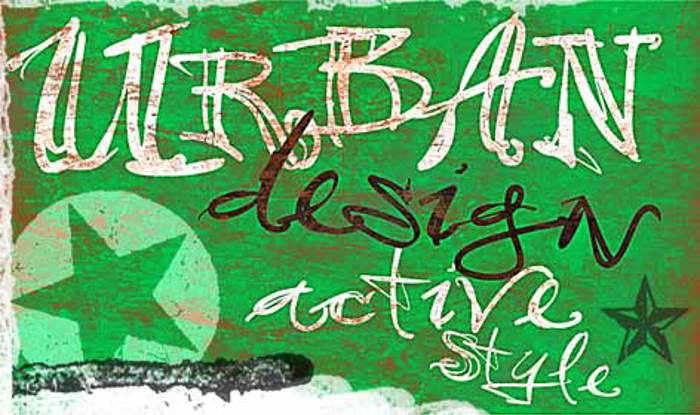 vtks 38 Font poster