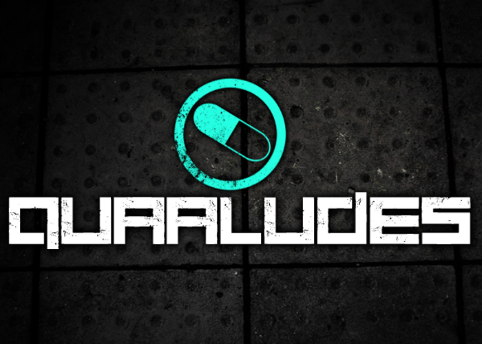 Quaaludes Font poster