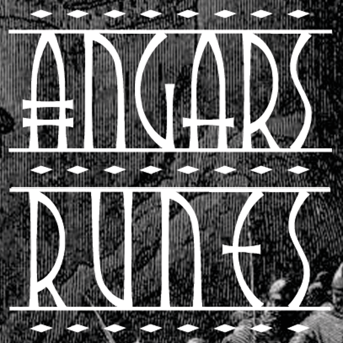 Angars Runes Font poster