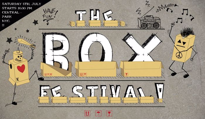 Box Font poster