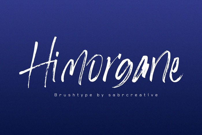 Hi Morgane Font poster