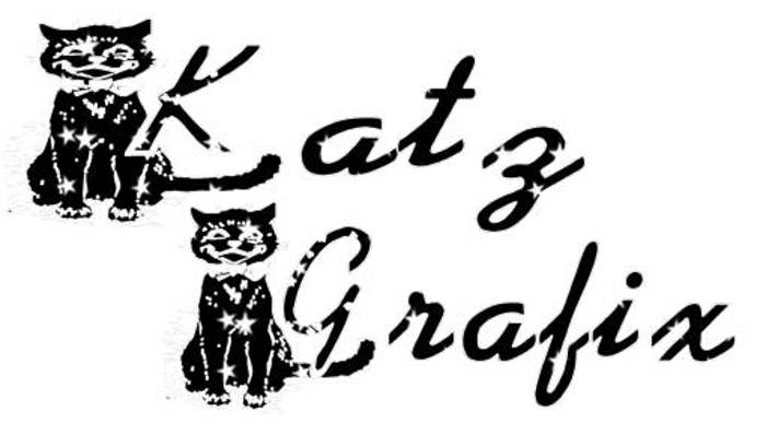 KG BLACKAT Font poster